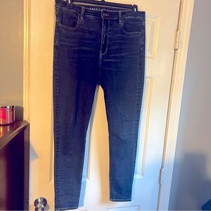 American Eagle Next Level Stretch Super High Rise Jeggings  14. Skinny